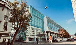 A picture of the office in Baden